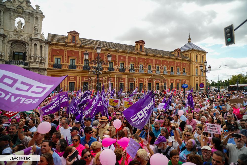 Rally For A Better Breast Cancer Screening Program - Sevilla