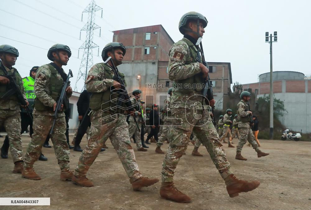 State of Emergency in Peru - Lima