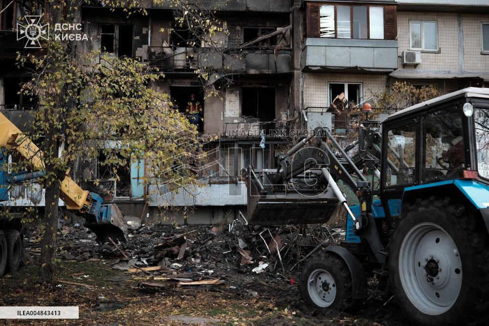 Russian Drone Attack On Kyiv Resulted In Civilian Deaths - Ukraine