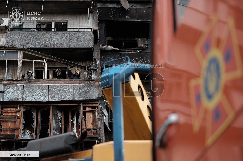 Russian Drone Attack On Kyiv Resulted In Civilian Deaths - Ukraine