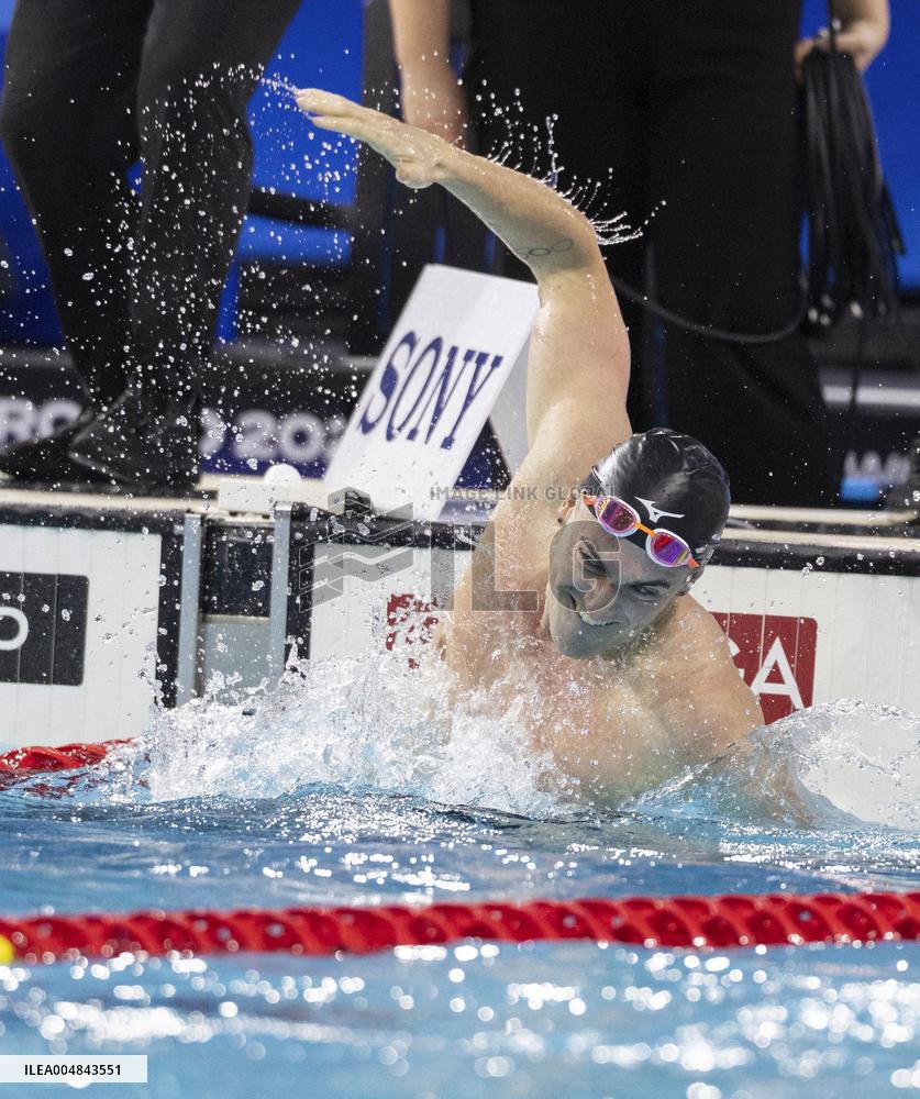 Caspar Corbeau Sets New 200m Breaststroke World Record - Toronto