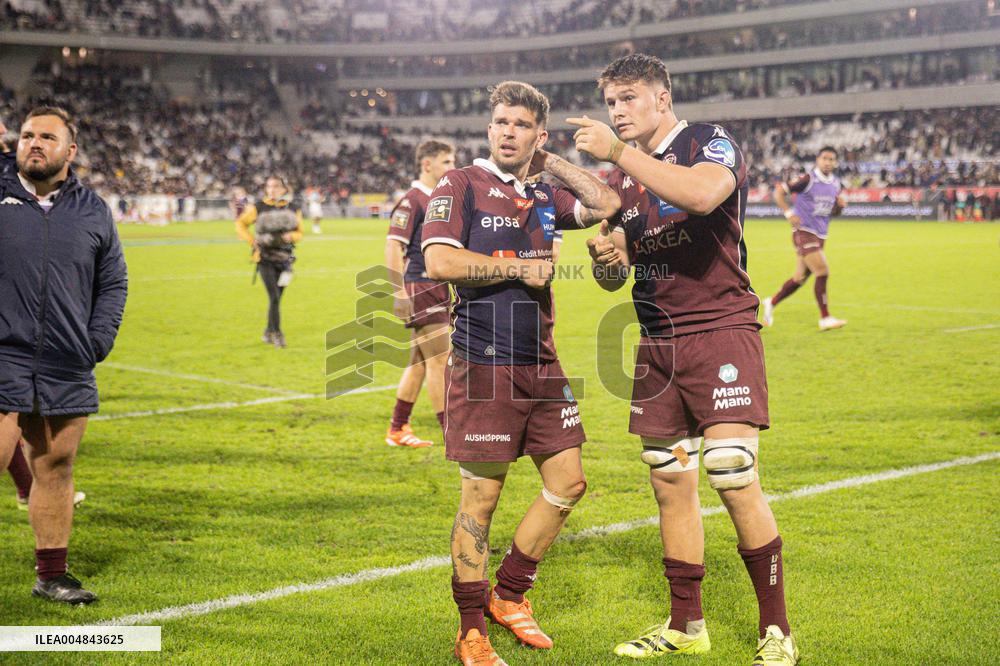 Top 14 - Union Bordeaux-Begles v Aviron Bayonnais