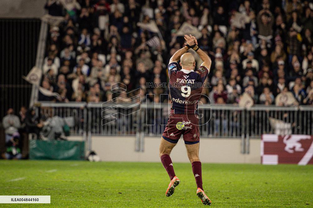 Top 14 - Union Bordeaux-Begles v Aviron Bayonnais