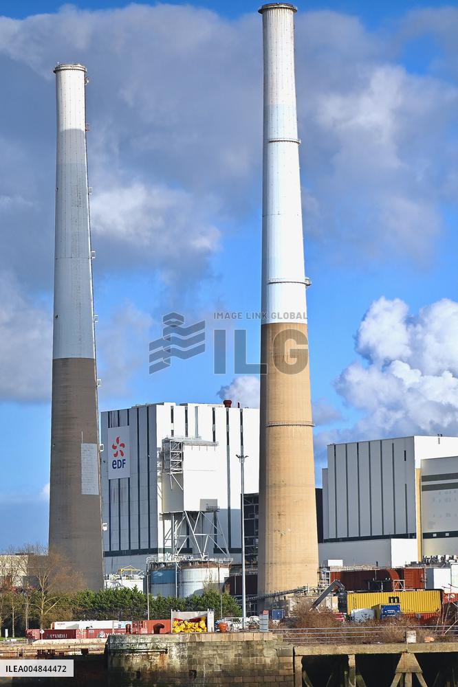 Illustrations Le Havre view from the coast