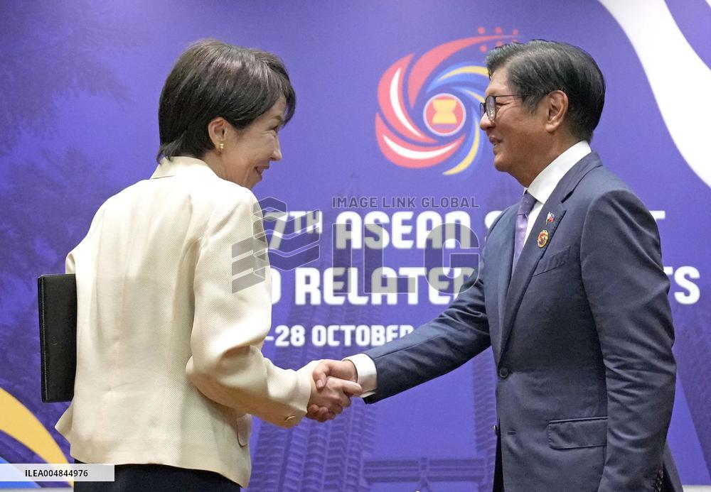Japan-Philippines summit in Kuala Lumpur