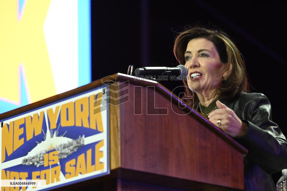 Hochul Remarks at the Zohran Mamdani ‘NYC is Not for Sale’ Rally