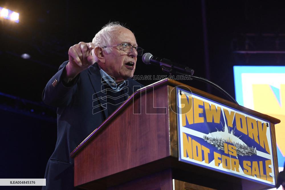 Bernie Sanders Remarks at the Zohran Mamdani ‘NYC is Not for Sale’ Rally