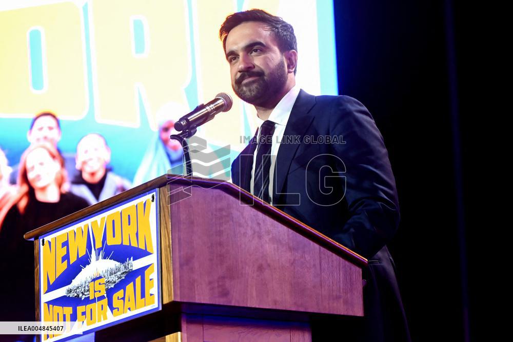 Zohran Mamdani Remarks at the Zohran Mamdani ‘NYC is Not for Sale’ Rally