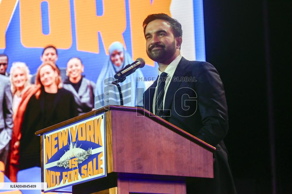 Zohran Mamdani Remarks at the Zohran Mamdani ‘NYC is Not for Sale’ Rally