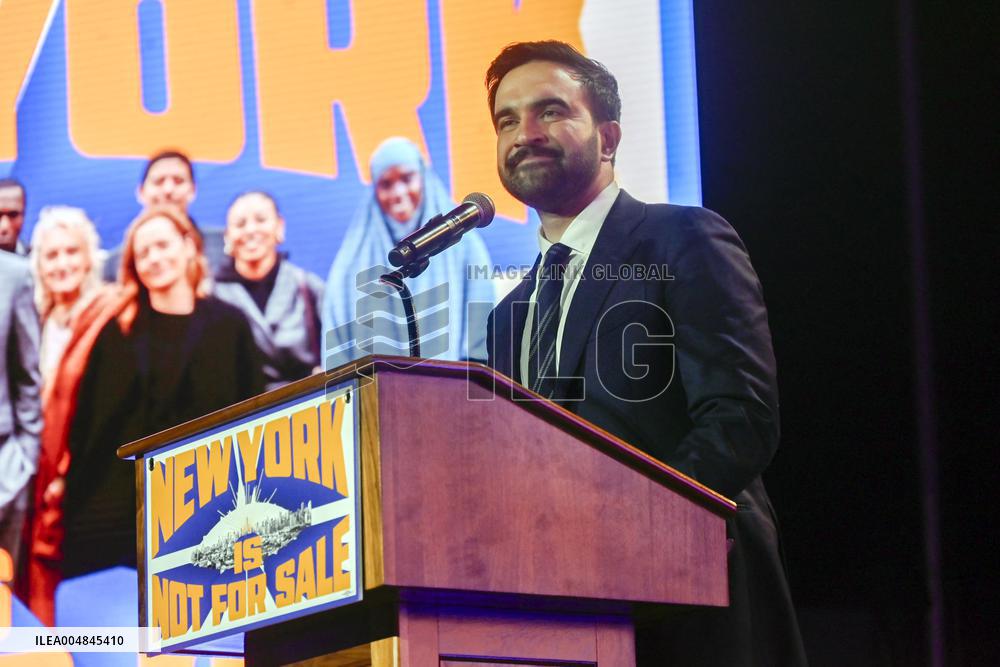 Zohran Mamdani Remarks at the Zohran Mamdani ‘NYC is Not for Sale’ Rally