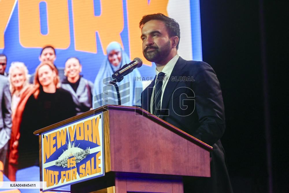 Zohran Mamdani Remarks at the Zohran Mamdani ‘NYC is Not for Sale’ Rally