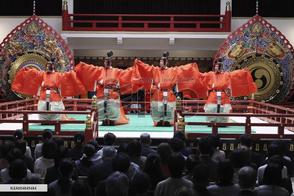 Autumn gagaku concert