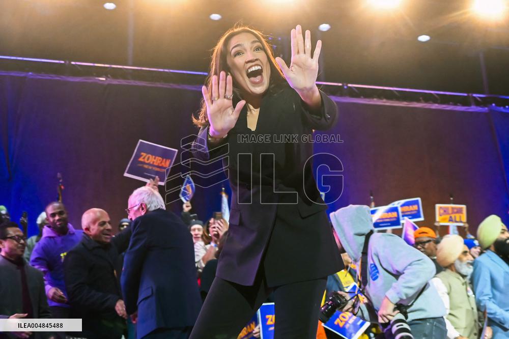 Zohran Mamdani Remarks at the Zohran Mamdani ‘NYC is Not for Sale’ Rally