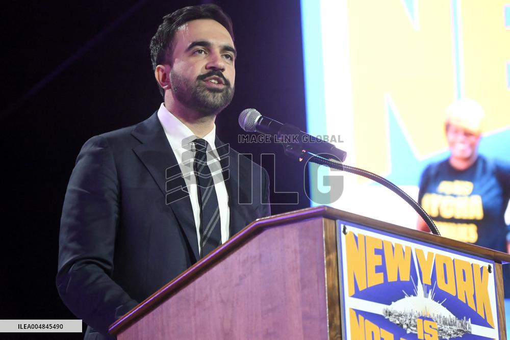 Zohran Mamdani Remarks at the Zohran Mamdani ‘NYC is Not for Sale’ Rally