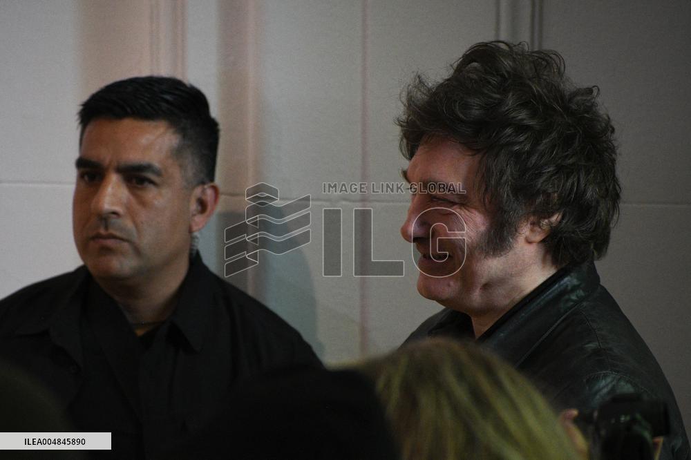 President Javier Milei Votes In The Legislative Elections - Argentina