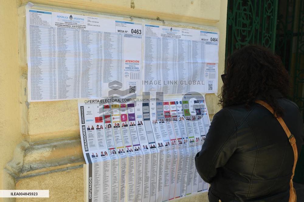 Legislative Elections - Argentina