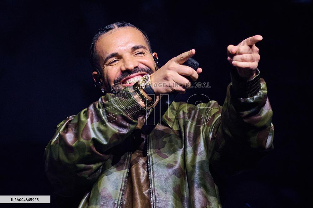 Drake At Vybz Kartel Concert - Toronto