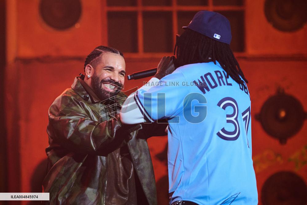 Drake At Vybz Kartel Concert - Toronto