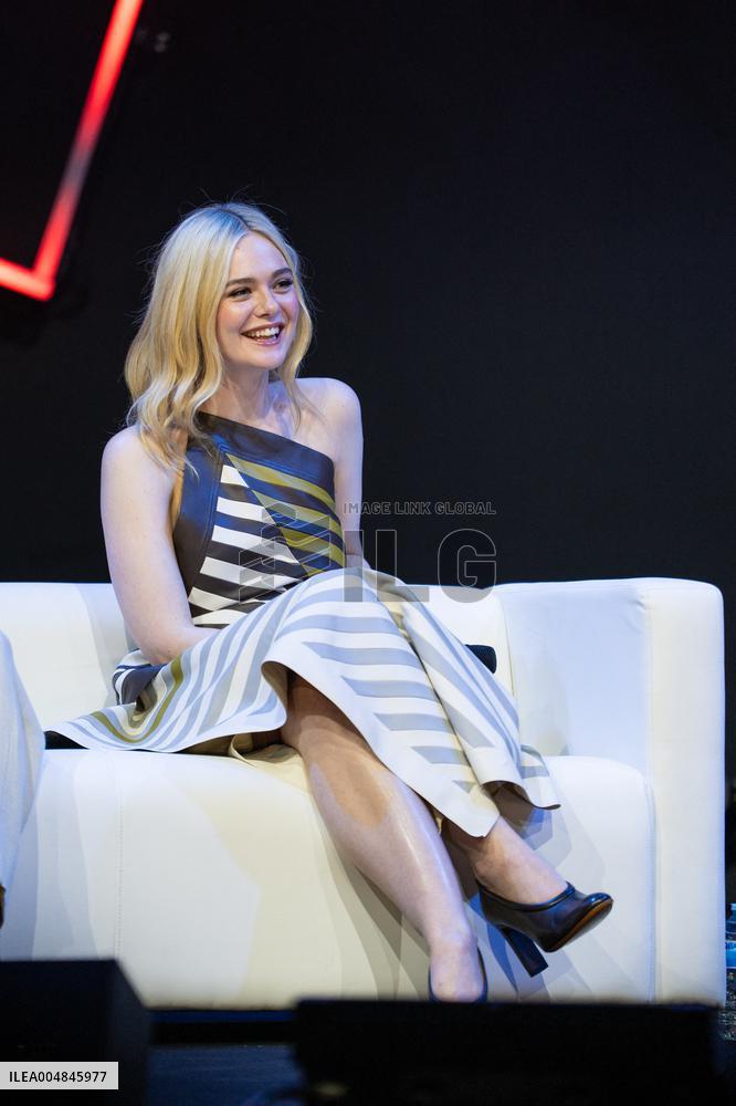 Elle Fanning At MCM Comic Con London Panel - London