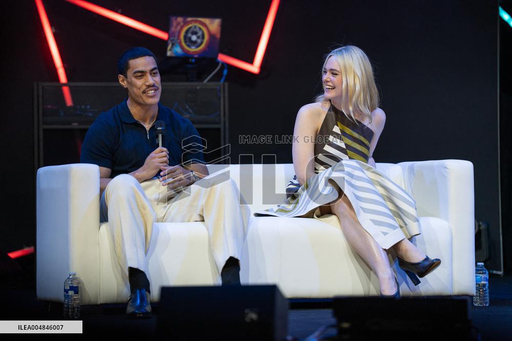 Elle Fanning At MCM Comic Con London Panel - London