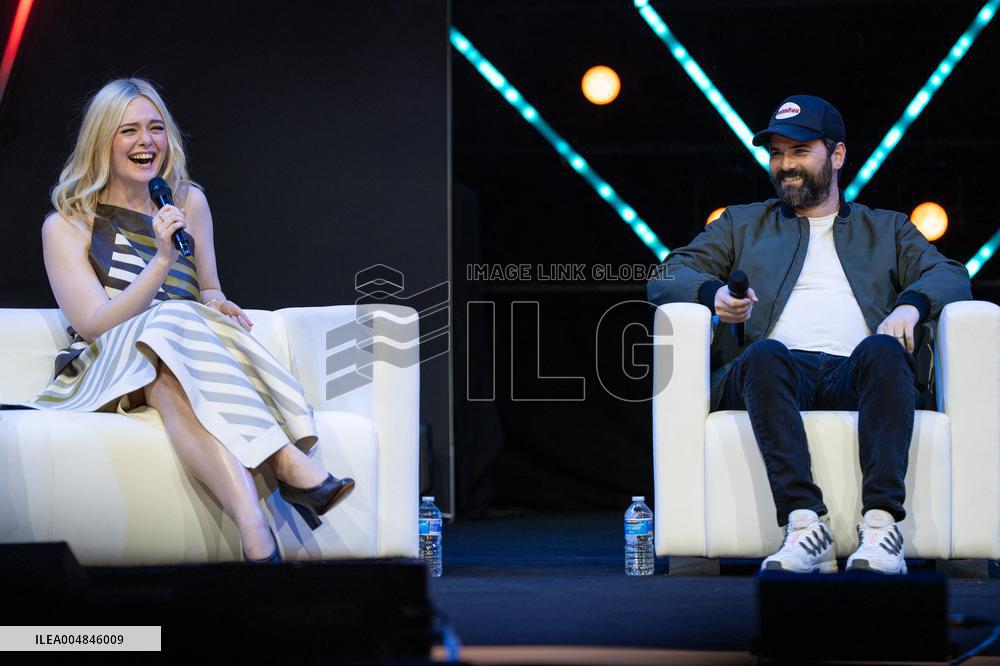 Elle Fanning At MCM Comic Con London Panel - London