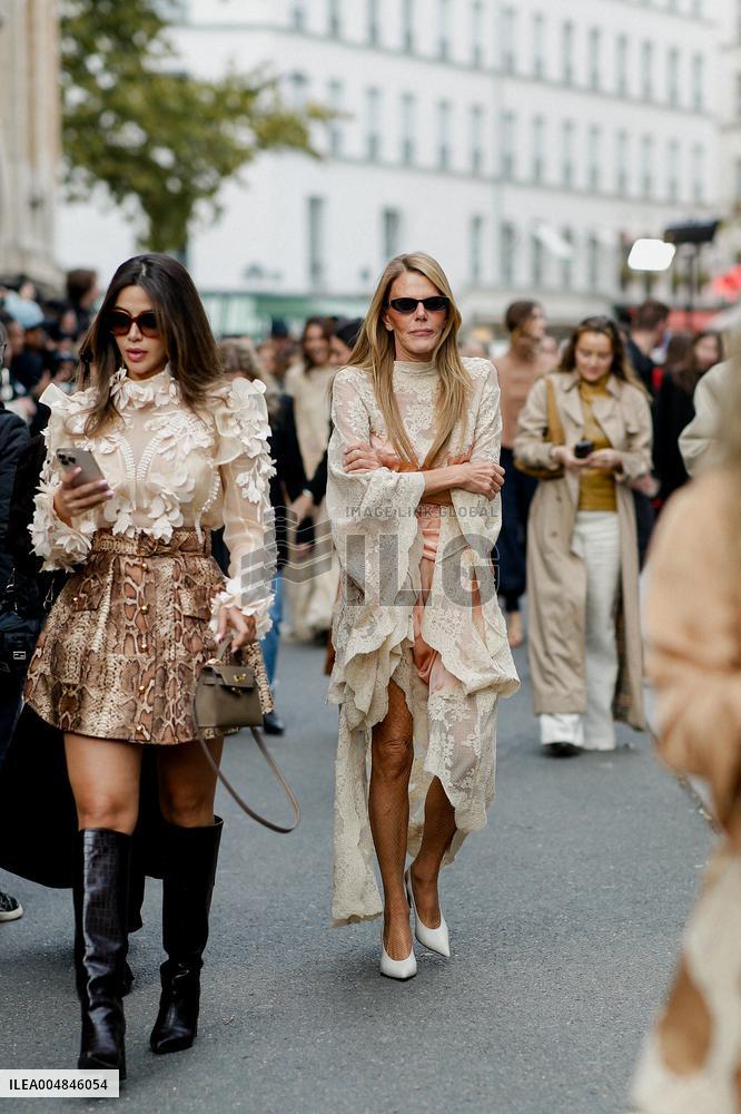PFW - Zimmermann Street Style