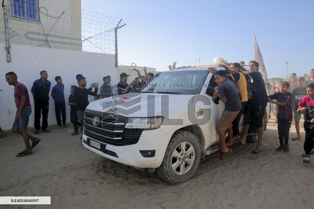 Gaza Search For Hostages Continues