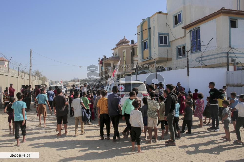 Gaza Search For Hostages Continues