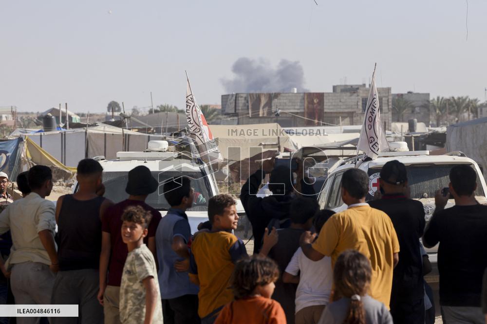 Gaza Search For Hostages Continues