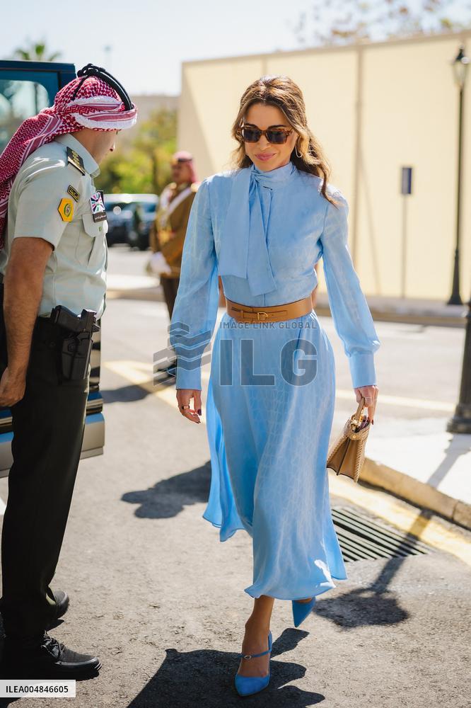 Jordan's Royal Family Attends The King's Speech from the Throne - Amman