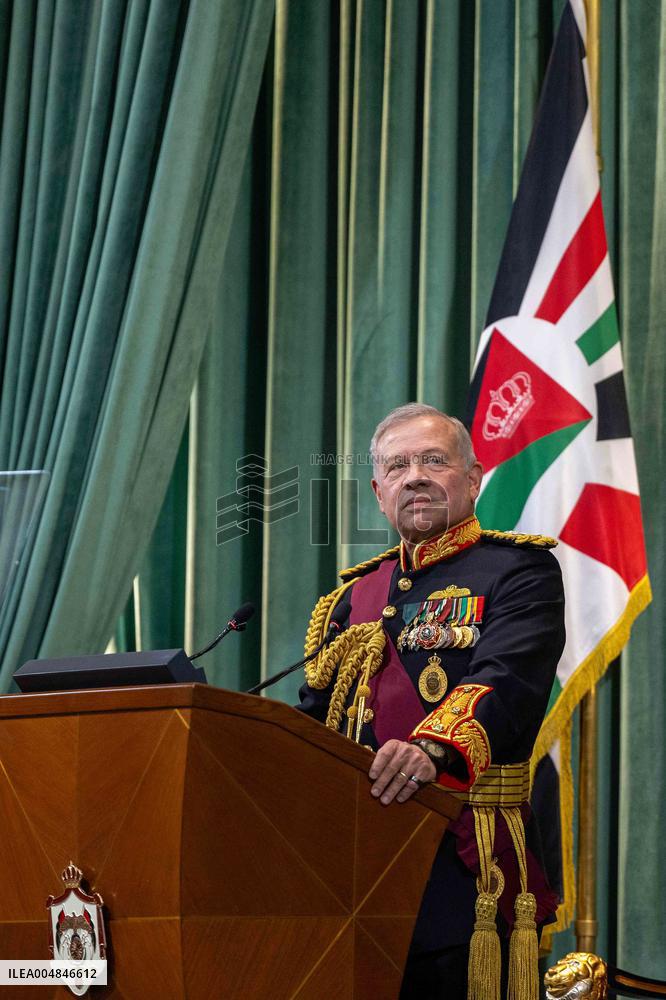 Jordan's Royal Family Attends The King's Speech from the Throne - Amman
