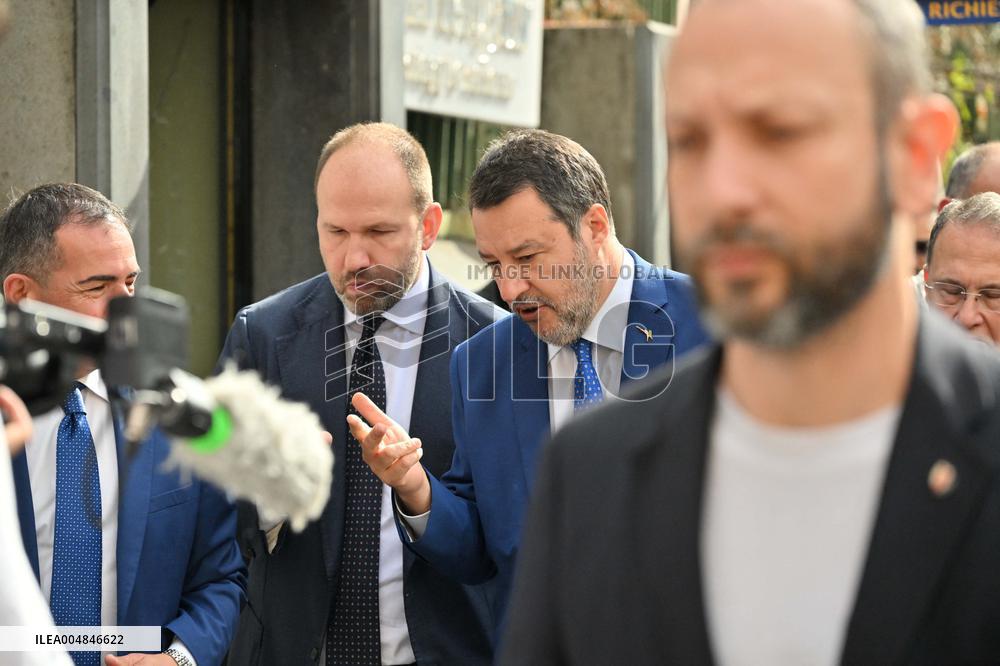 Naples: Matteo Salvini backs Edmondo Cirielli as regional candidate