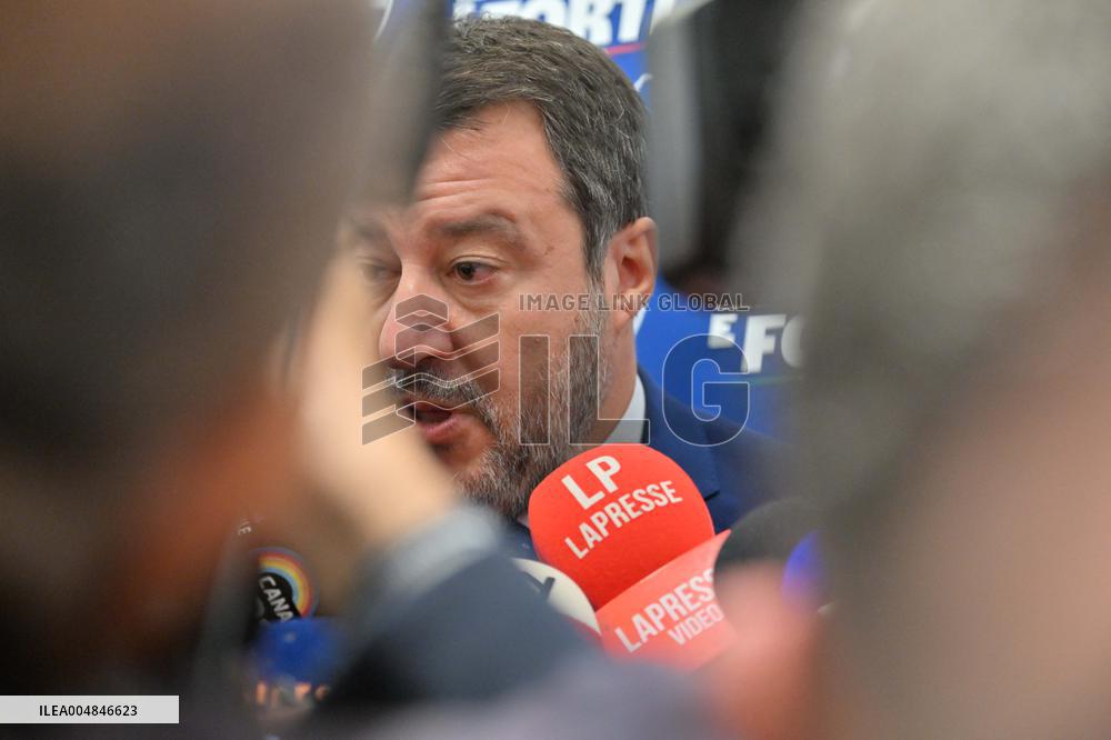 Naples: Matteo Salvini backs Edmondo Cirielli as regional candidate