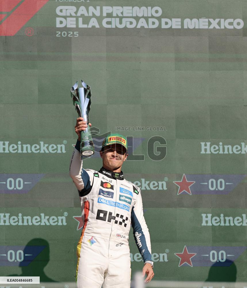 Awarding Ceremony for the F1 Mexico Grand Prix - Mexico City