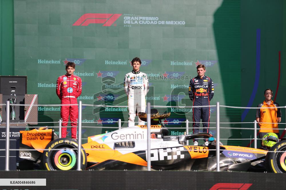 Awarding Ceremony for the F1 Mexico Grand Prix - Mexico City