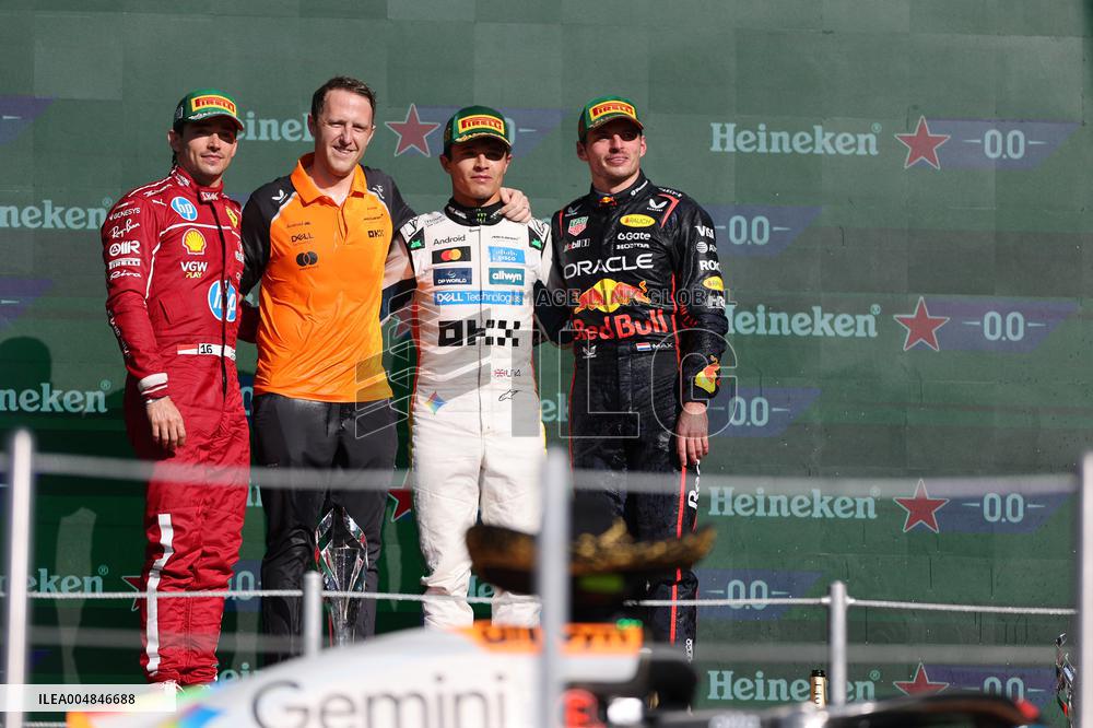 Awarding Ceremony for the F1 Mexico Grand Prix - Mexico City