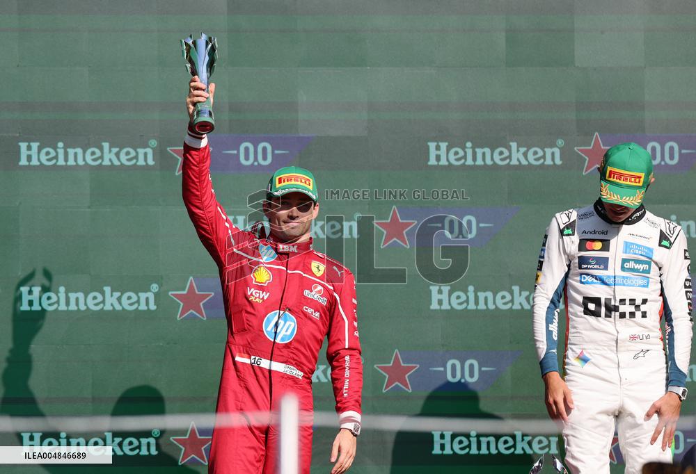 Awarding Ceremony for the F1 Mexico Grand Prix - Mexico City