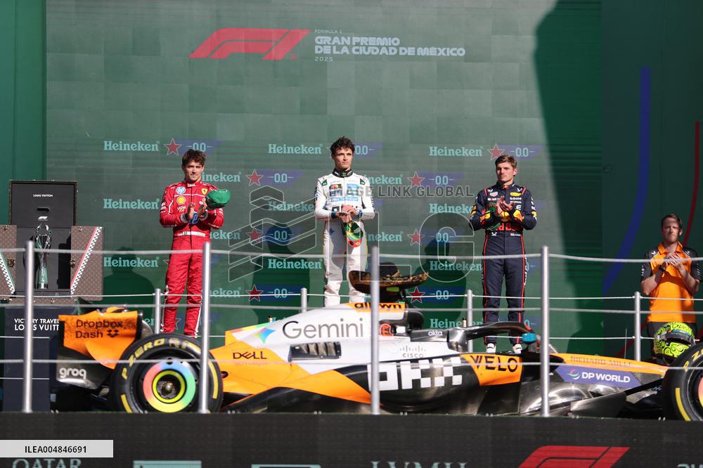 Awarding Ceremony for the F1 Mexico Grand Prix - Mexico City