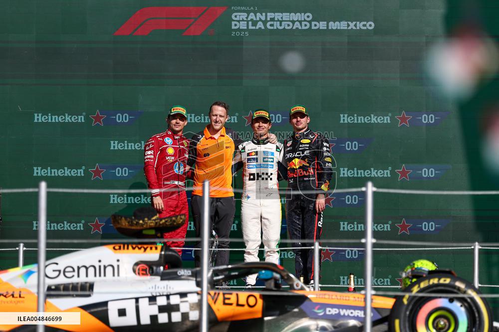 Awarding Ceremony for the F1 Mexico Grand Prix - Mexico City
