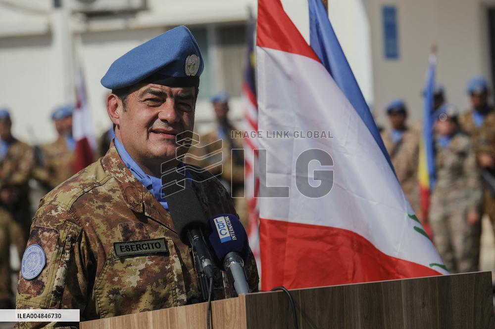 Lebanese FM Tours UNIFIL HQ