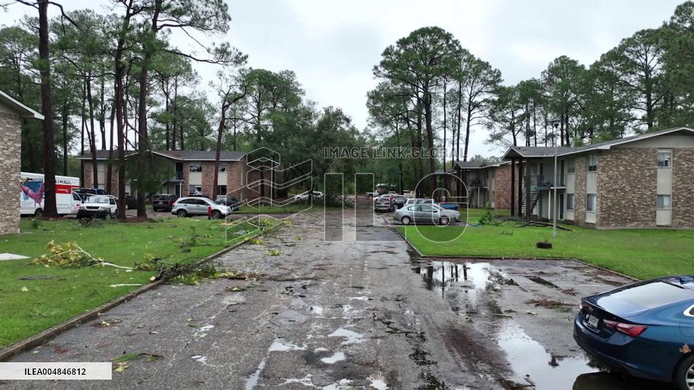 US: Tornado Causes Significant Damage in South Mississippi 2