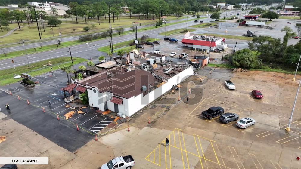US: Tornado Causes Significant Damage in South Mississippi