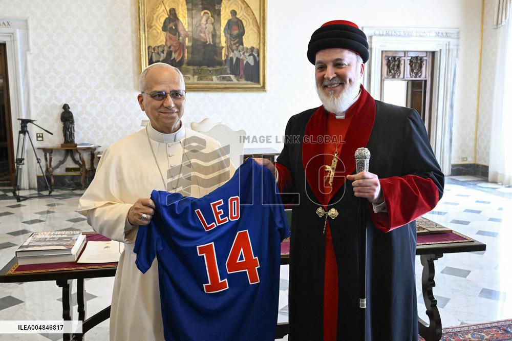 Pope Leo XIV Meets Mar Awa III, Catholicos-Patriarch - Vatican