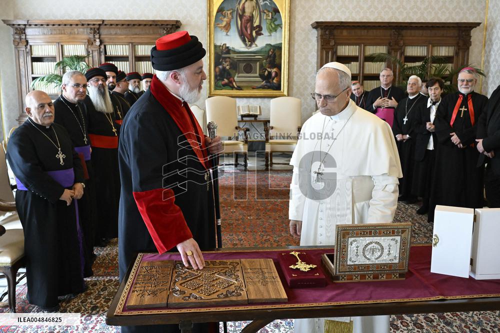 Pope Leo XIV Meets Mar Awa III, Catholicos-Patriarch - Vatican