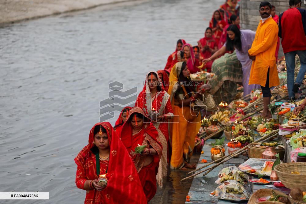 Chhath Puja Assam - Nepal