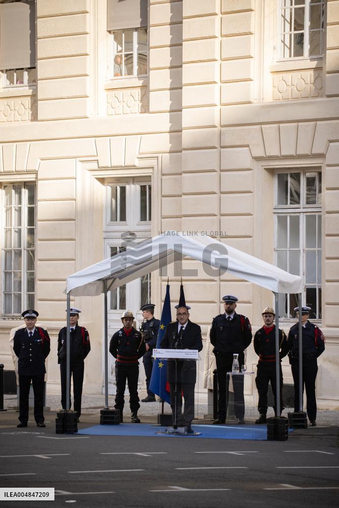 Installation Ceremony Of The New Paris Police Prefect - France