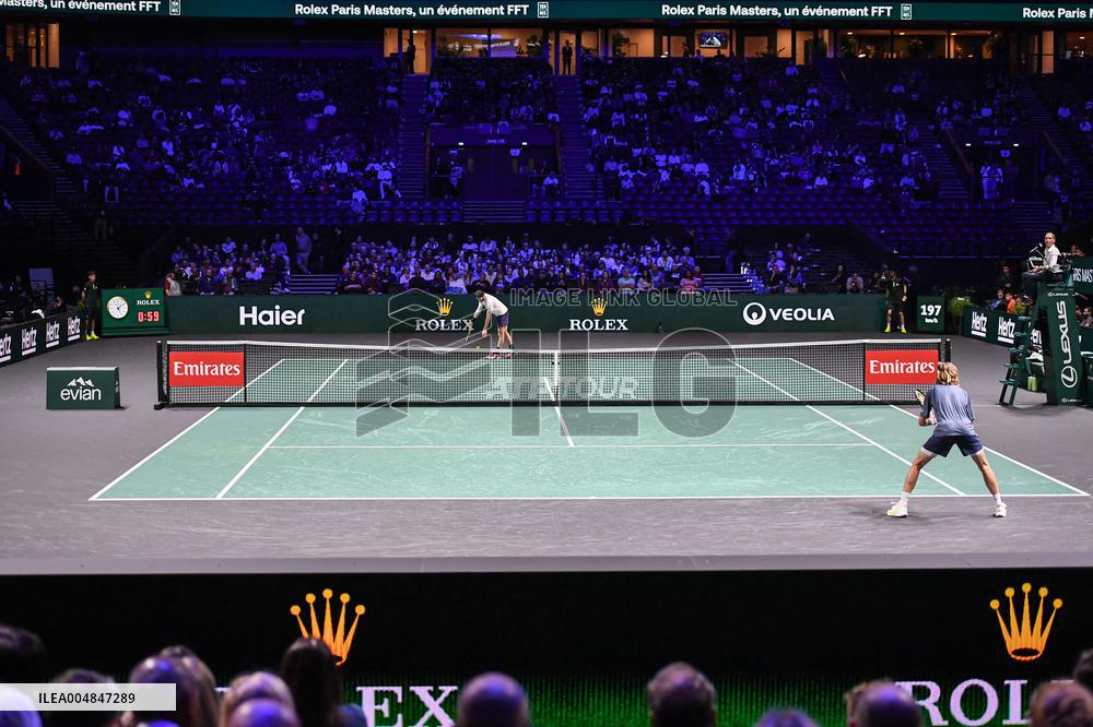 Andrey Rublev competes at Rolex Paris Masters 2025 in Paris FA