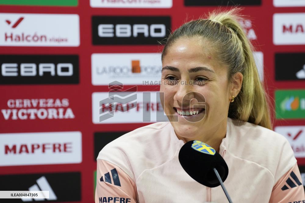 PRESS CONFERENCE SPAIN WOMEN'S NATIONAL TEAM