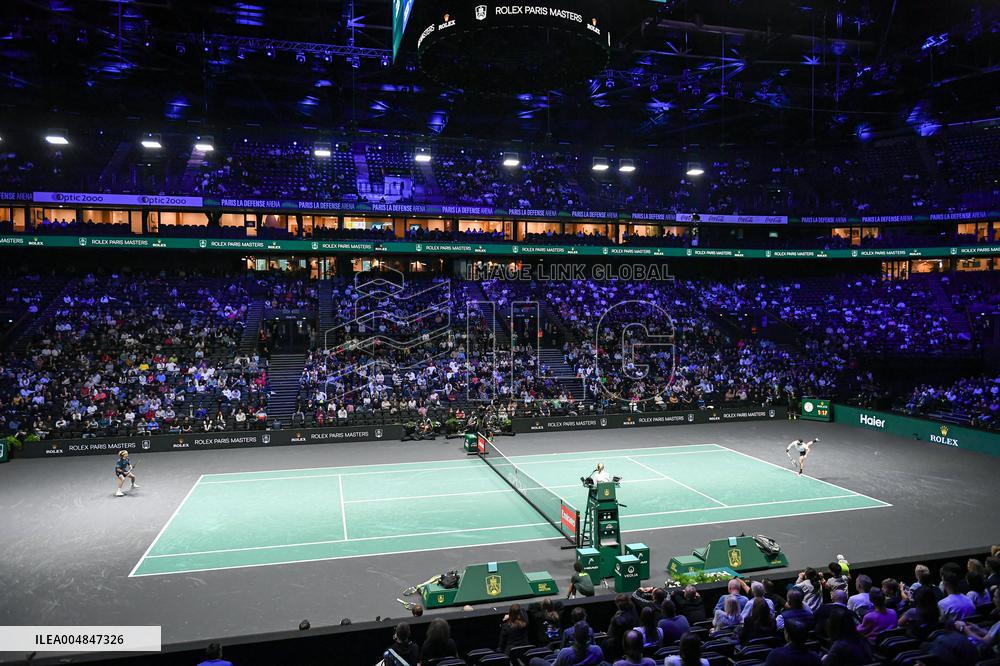 Andrey Rublev competes at Rolex Paris Masters 2025 in Paris FA