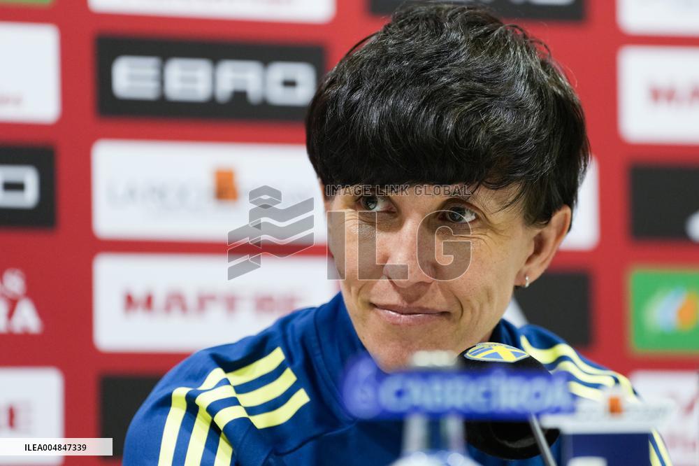 PRESS CONFERENCE SPAIN WOMEN'S NATIONAL TEAM